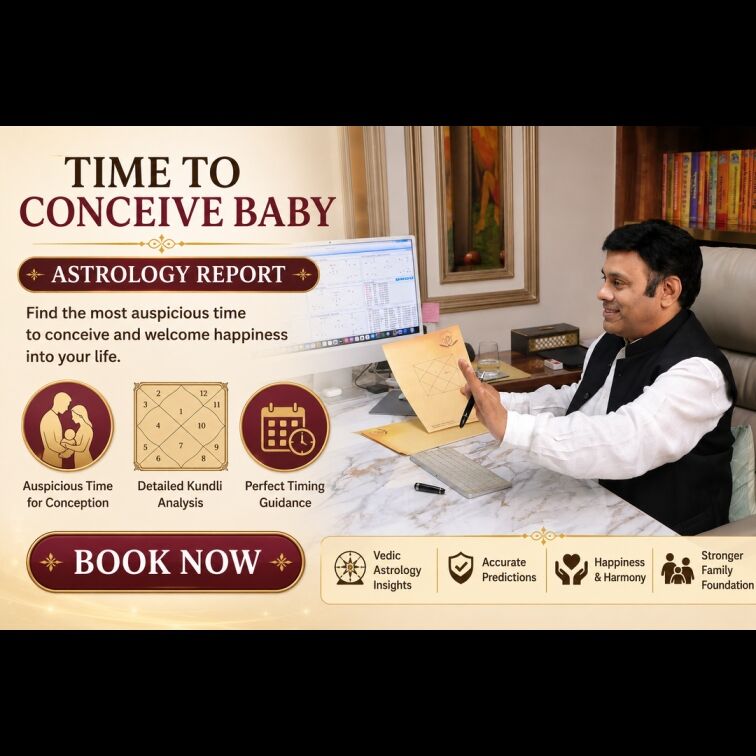 Noida, Business, Time To Conceive Baby Astrology Report Book Online