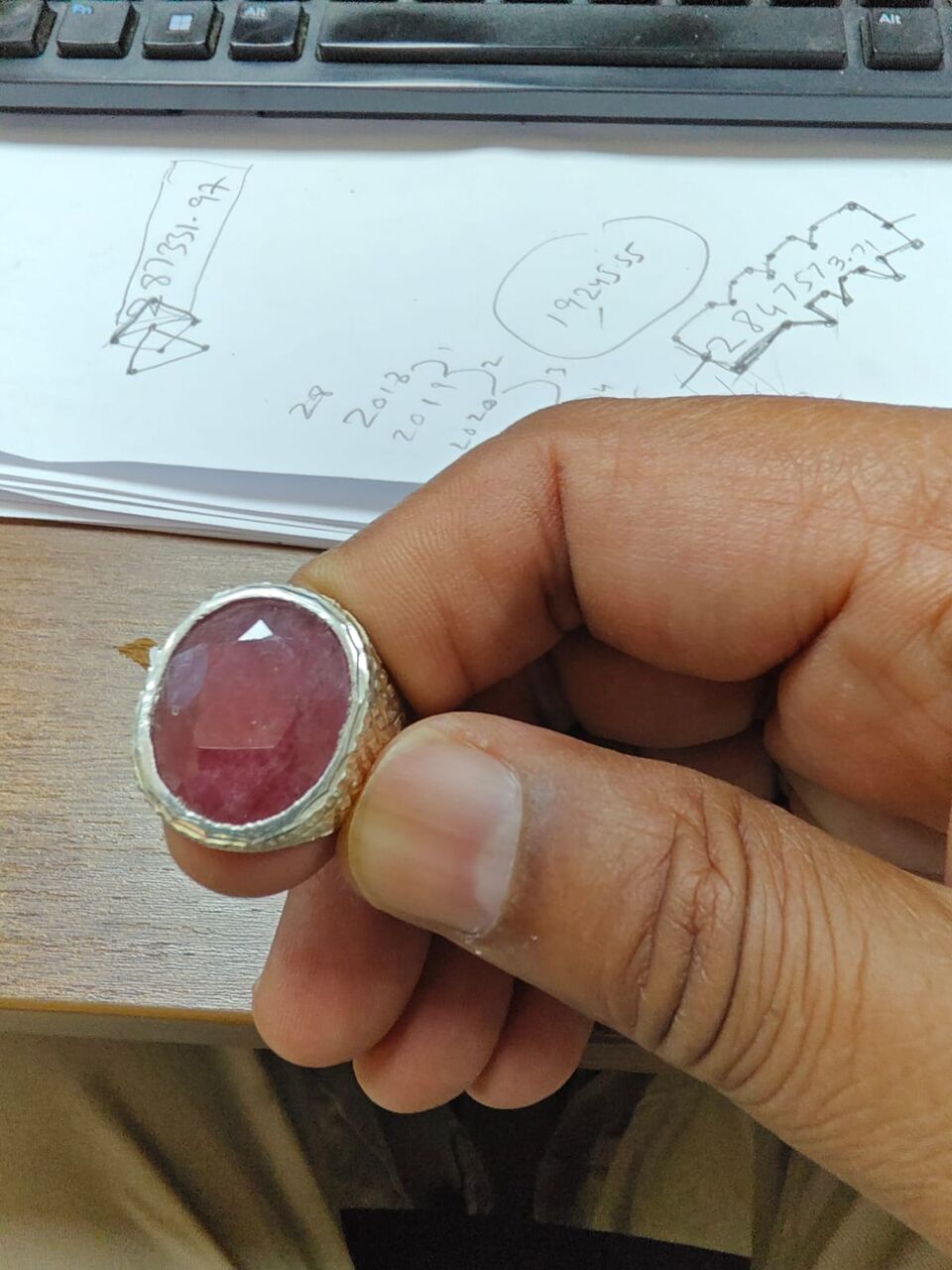 Kabul, Jewelry, SAR 360,  Natural Ruby Original