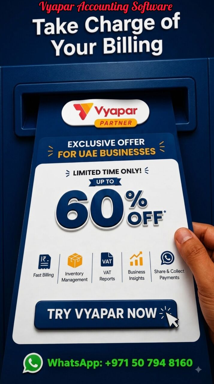 Dubai, ERP, Vyapar Software UAE
