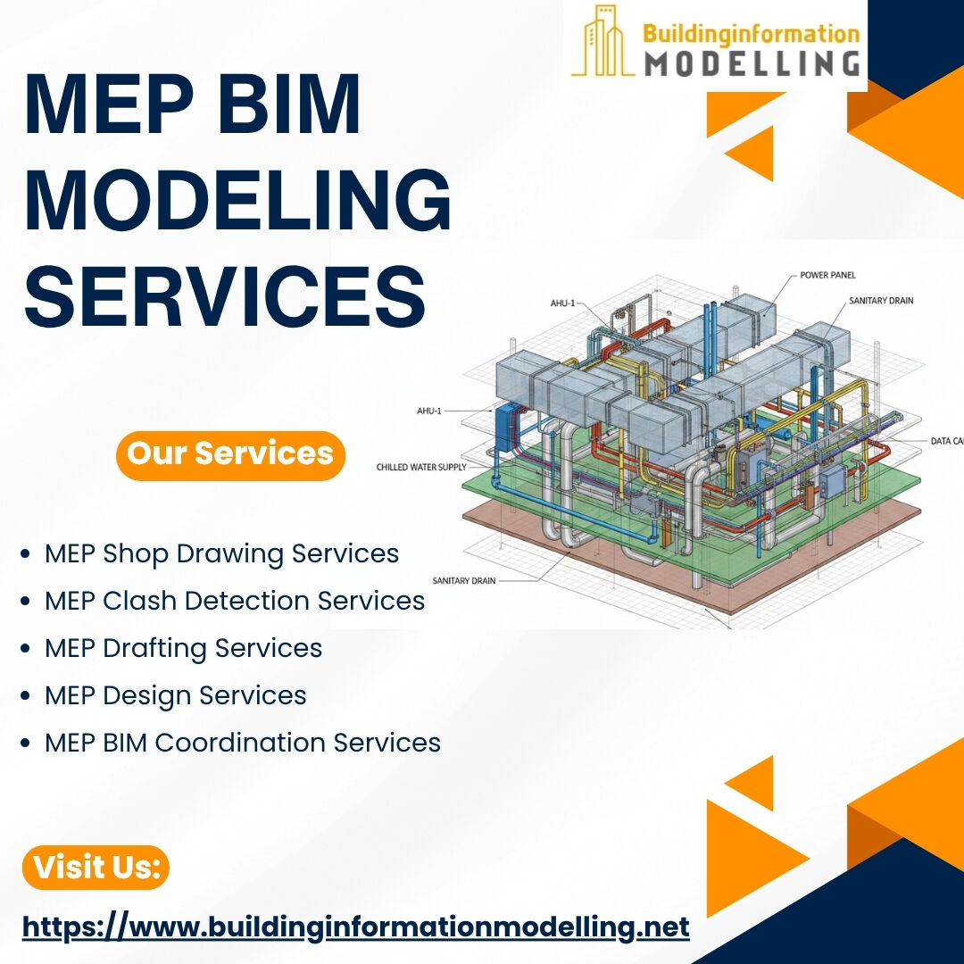 New York, Construction, Best MEP BIM Modeling Services For Commercial Building Projects In California