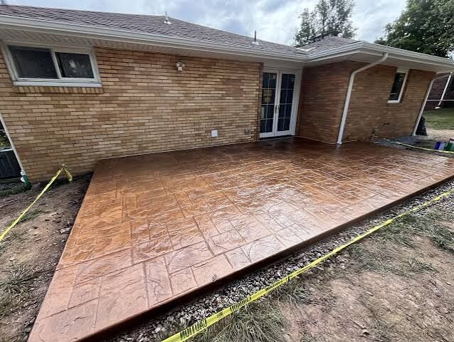 New York, Construction, Stamped Concrete Driveway Showcase In Pittsburgh PA
