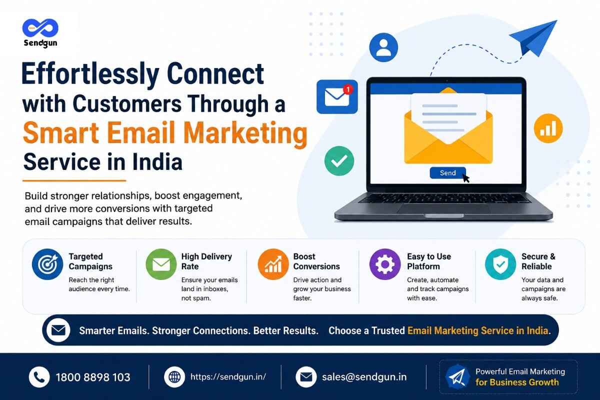 Kabul, Marketing, Effortlessly Connect With Customers Through A Smart Email Marketing Services In India