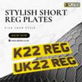Stylish Short Reg Plates For Cars And Custom Builds