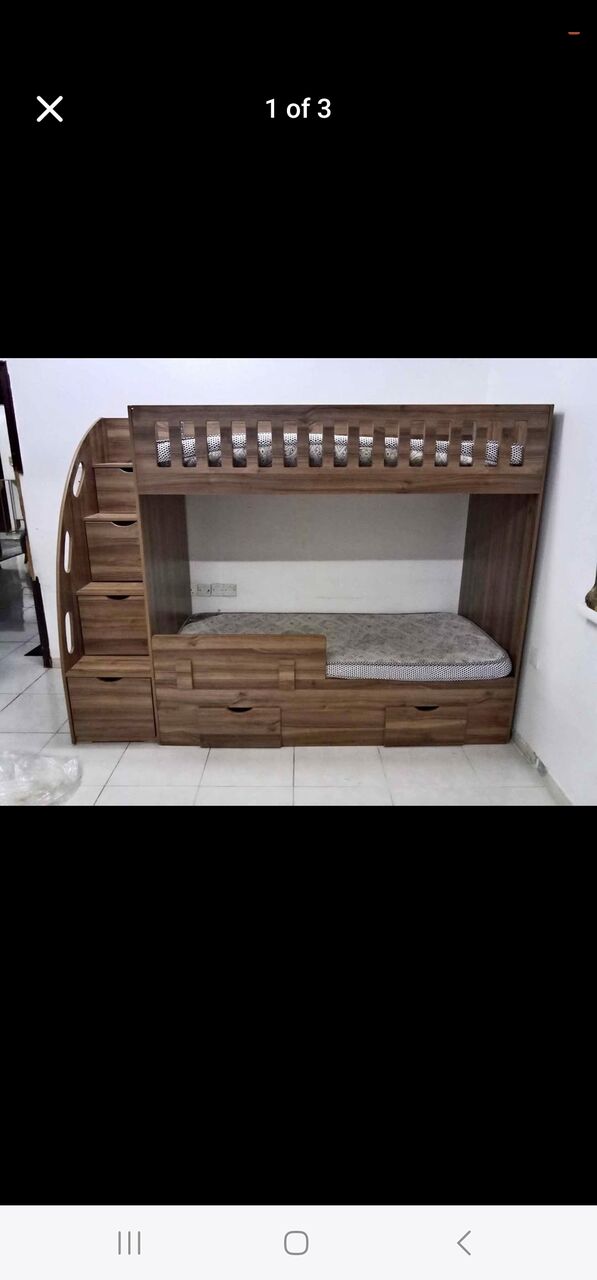 Al Rawdah, Furniture, SAR 1,  Bunk Beds And Sofa Set With Free Delivery