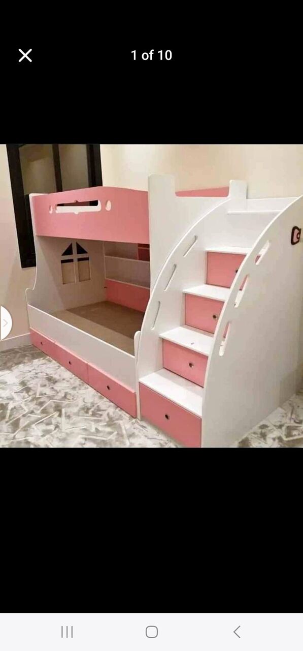 Al Rawdah, Furniture, SAR 1,  Bunk Beds And Sofa Set With Free Delivery