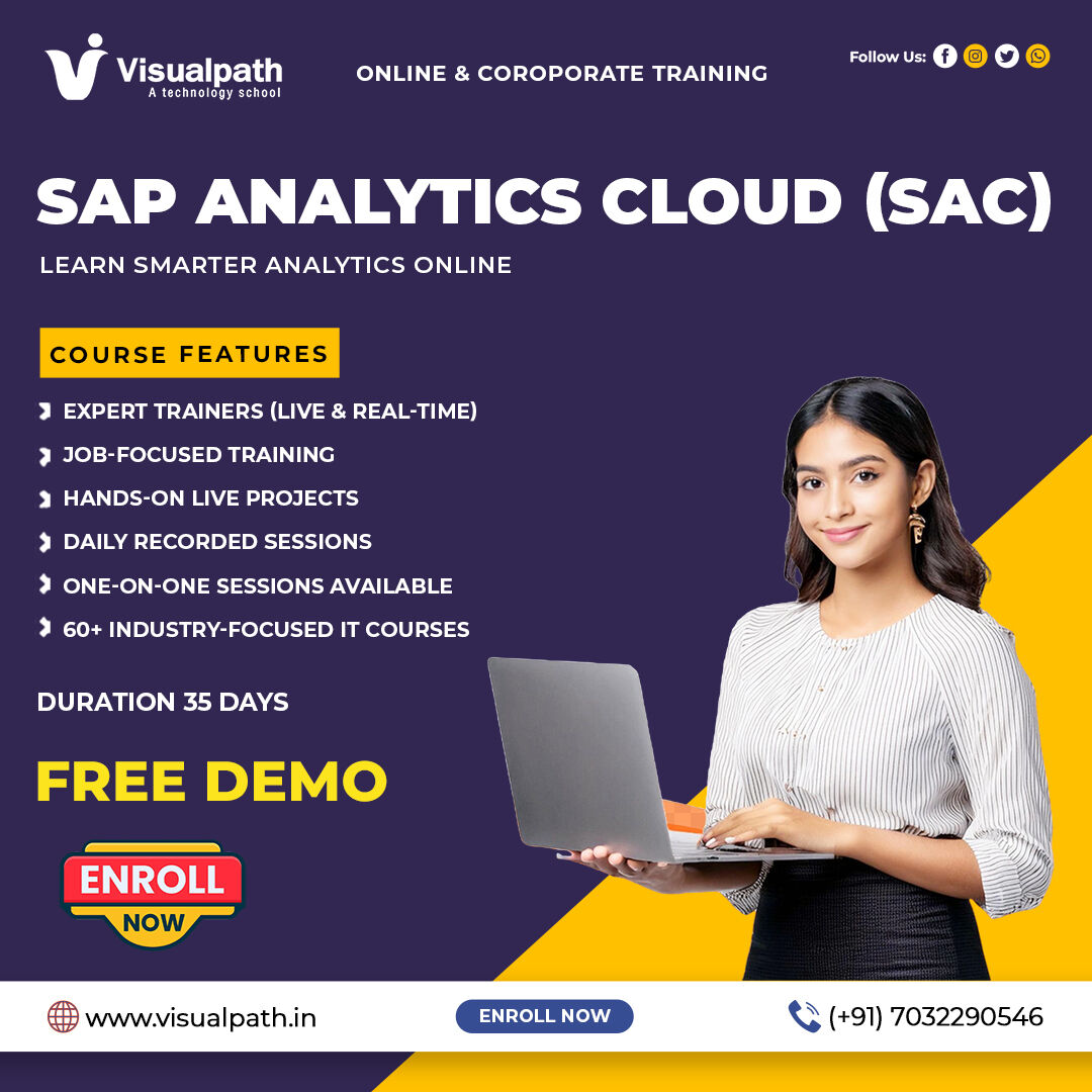 Hyderabad, Education, SAP Analytics Cloud Online Training | SAP SAC Course
