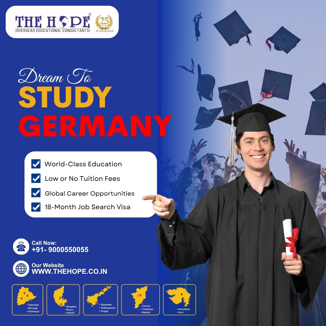 Hyderabad, Education, Best Education Consultancy To Germany For Indian Students