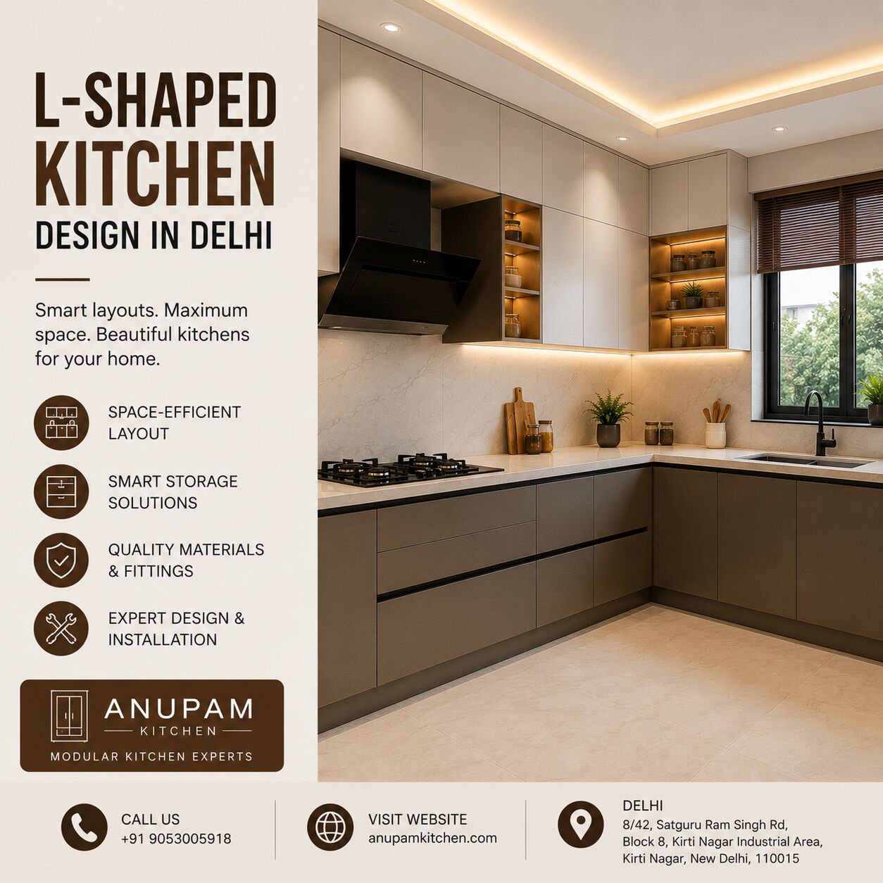New Delhi, Household Items, INR 10000,  Premium L-Shaped Kitchen Solutions In Delhi