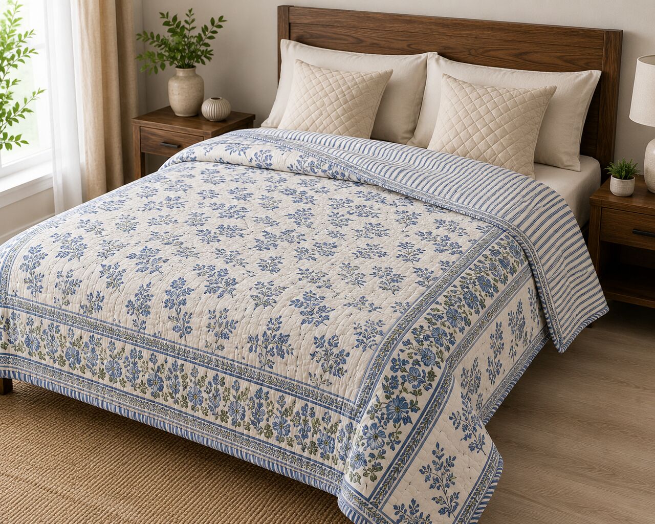Mumbai, Household Items, INR 1499,  Dohar Double Bed | Reversible Cotton Quilt