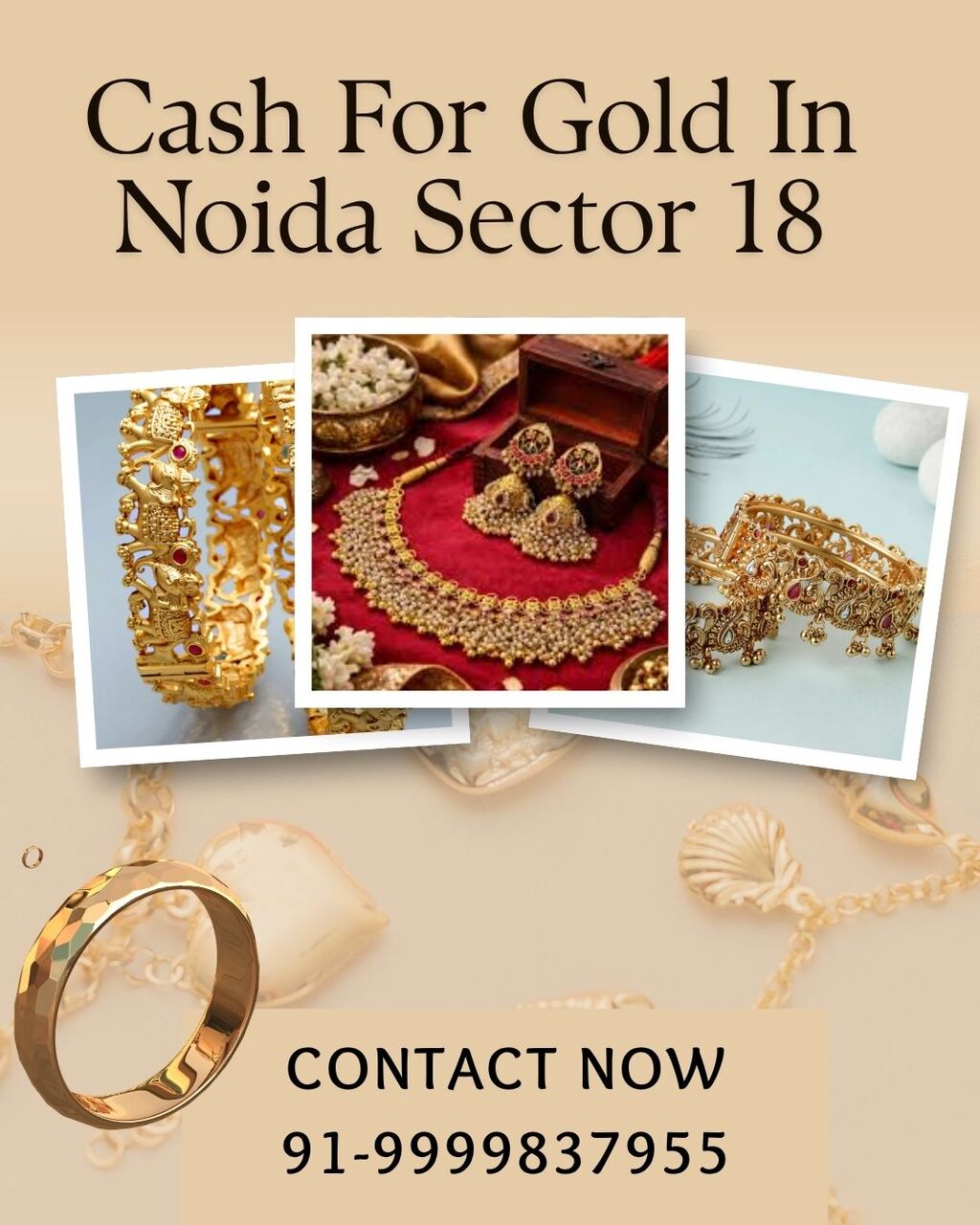Noida, Items Wanted, Where To Sell Old Gold Items In Noida Sector 18?