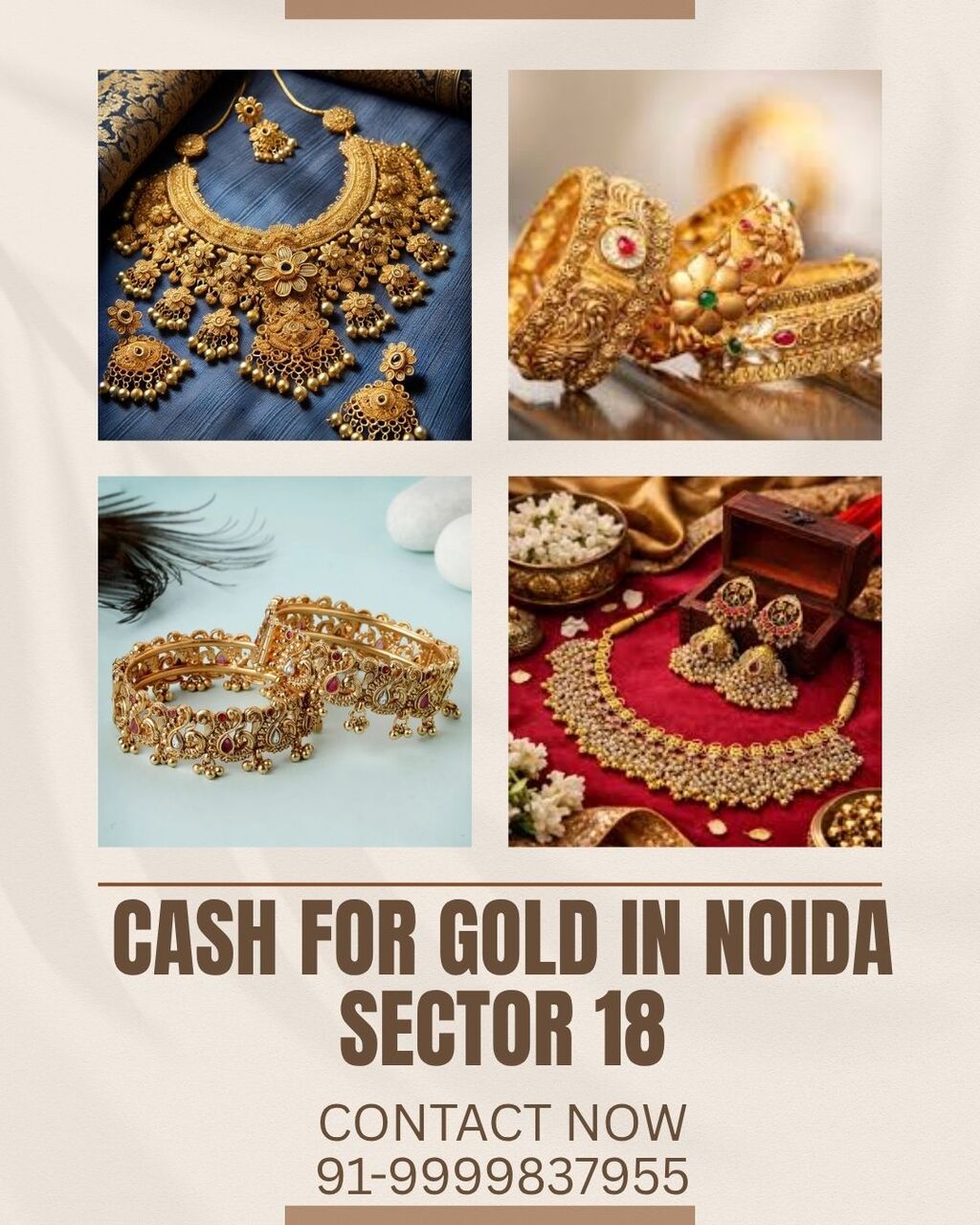 Noida, Items Wanted, Where To Get Cash For Gold In Noida Sector 18?