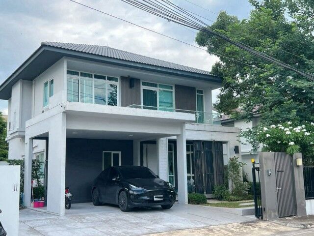 Bangkok, Real Estate For Sale, THB 16900000,  4 BR,  83 Sq. Feet,  Mae Hia Zone For Sale 16.9 Million #Manthana #SereneLake #SereneLake Luxury House Ready