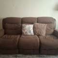 SAR 250,  Selling 3 Seater Brown Recliner At Very Low Price.