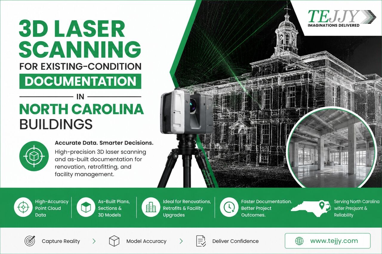 New York, Construction, 3D Laser Scanning Services For Accurate Existing-Condition Documentation In North Carolina