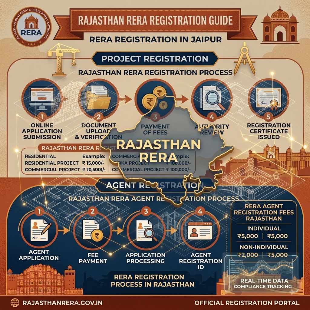 New Delhi, Real Estate, How To Complete RERA Registration In Rajasthan Successfully