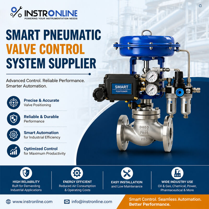 Mumbai, Industrial Machinery, Smart Pneumatic Valve Control System Supplier | Instronline
