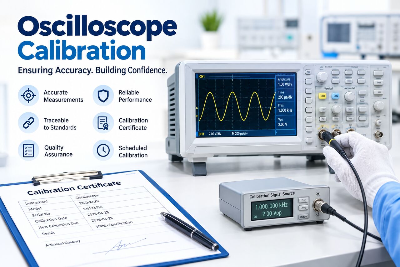 Ahmedabad, Business, Professional Oscilloscope Calibration Services For Accurate & Reliable Measurements