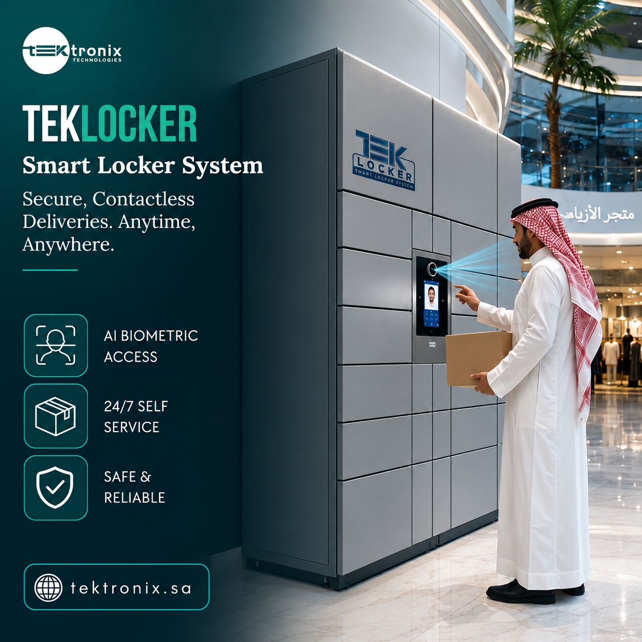 Dubai, Software Development, Smart Locker Systems For Hotel Chains In Saudi Arabia