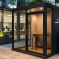 Custom Smoking Cabin Manufacturer For Corporate Offices In India