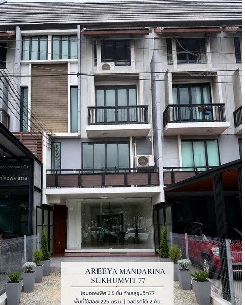 Bangkok, Villas, THB 55000,  24 Sq. Feet,  Townhome For Rent, 3.5 Floors, 225 Sq M., 3 Bedrooms, Areeya Mandarina, Sukhumvit 77,