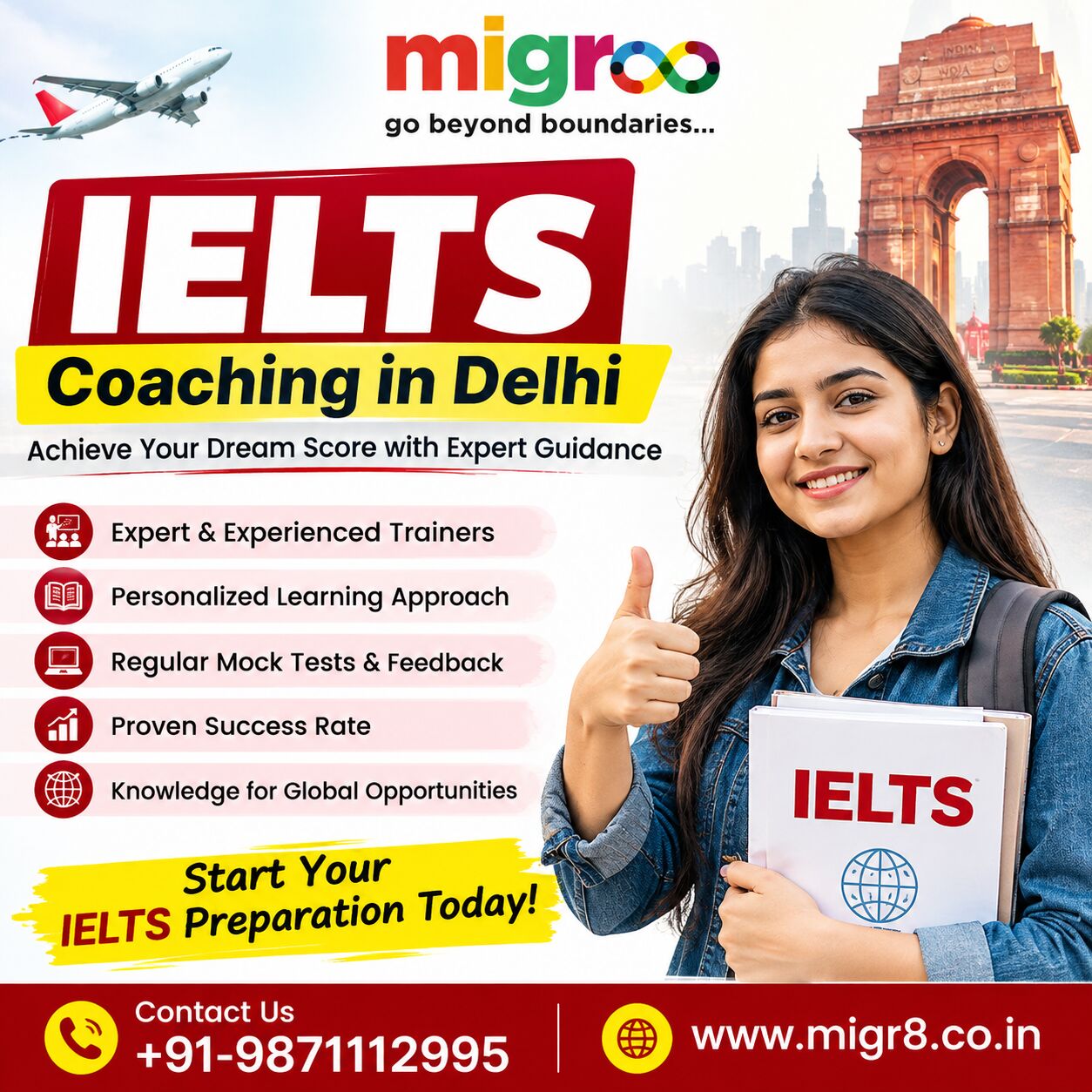 Rohini, Free Items, IELTS Coaching In Delhi