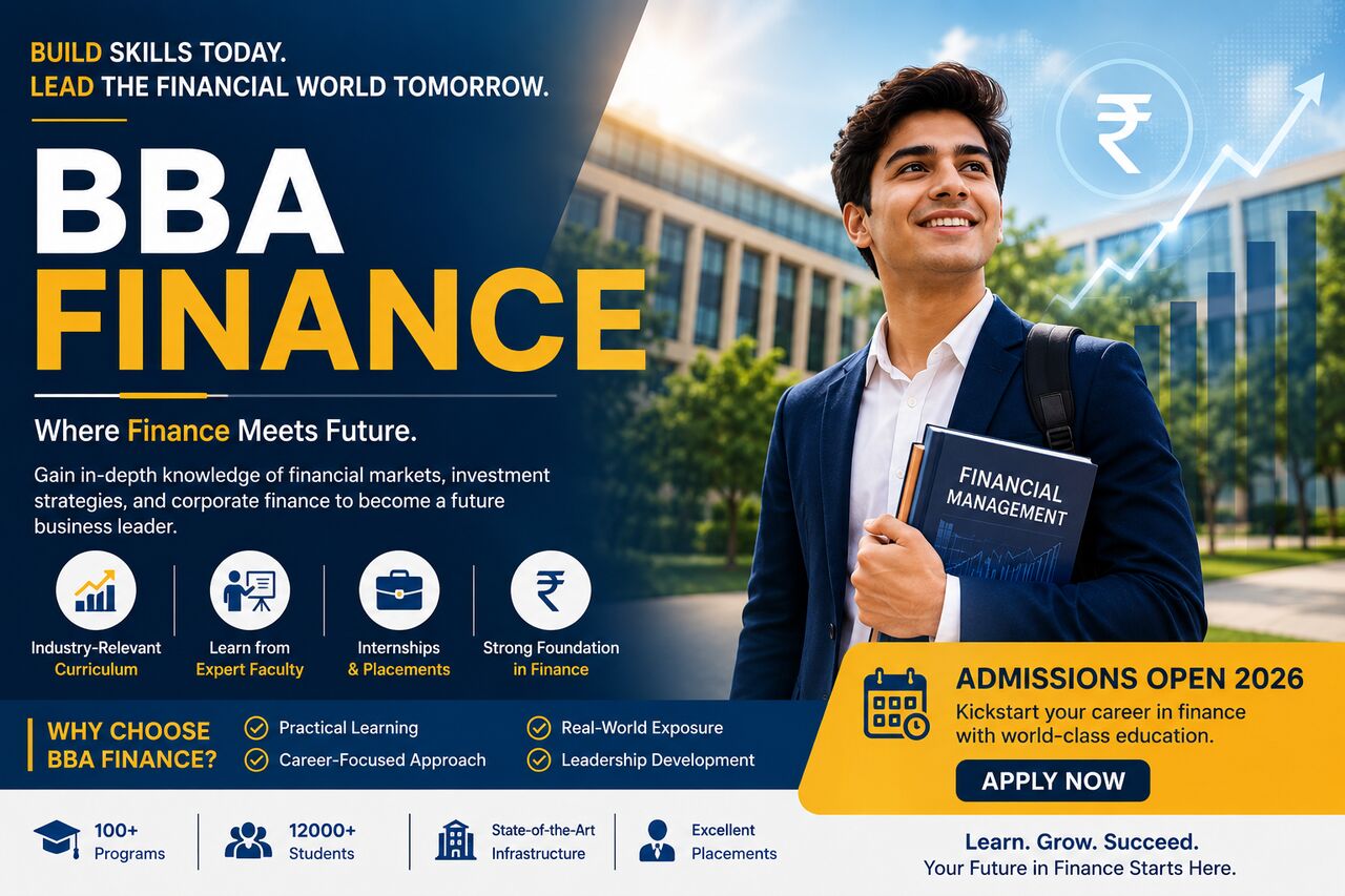 Gurugram, Education, BBA Finance Course, Admission Eligibility And Fees Details