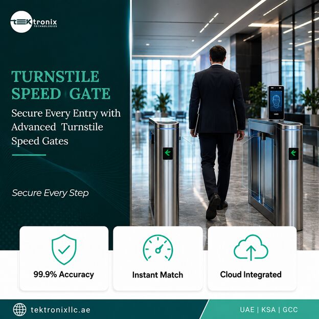 Dubai, Computer, Elevate UAE Security With Next-Generation Turnstile Speed Gates