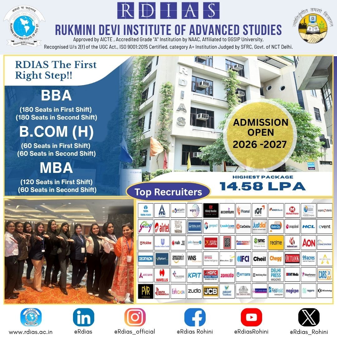 New Delhi, Education, MBA Admission 2026 In Delhi - Explore Leading MBA Colleges