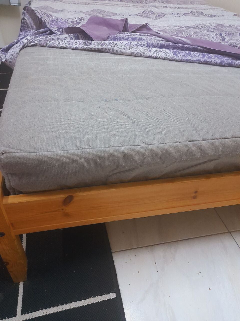 Al Safa, Household Items, SA 450,  Ikea Bed With Mattress/ Ikea Table For Kids