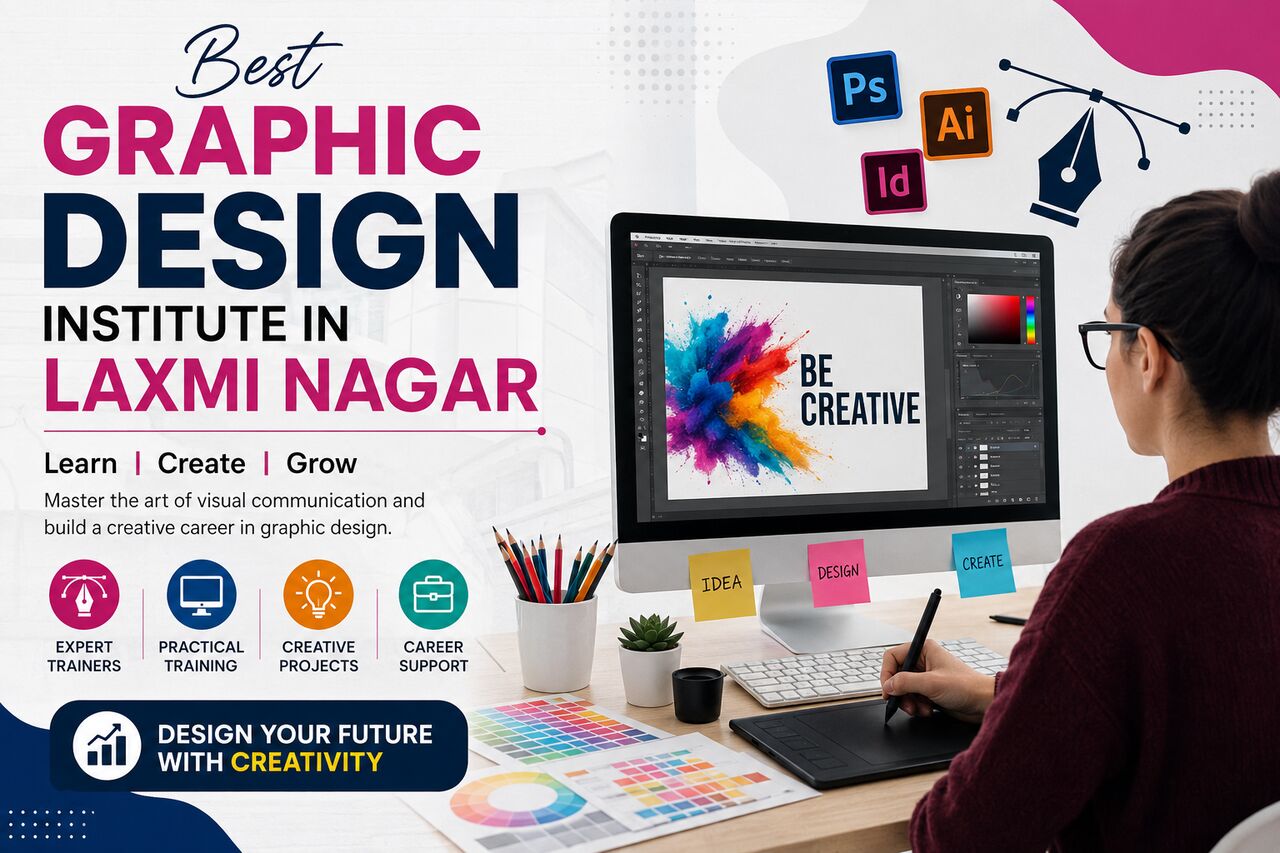 Laxmi Nagar, Education, Learn Graphic Design Skills With Practical Training In Laxmi Nagar