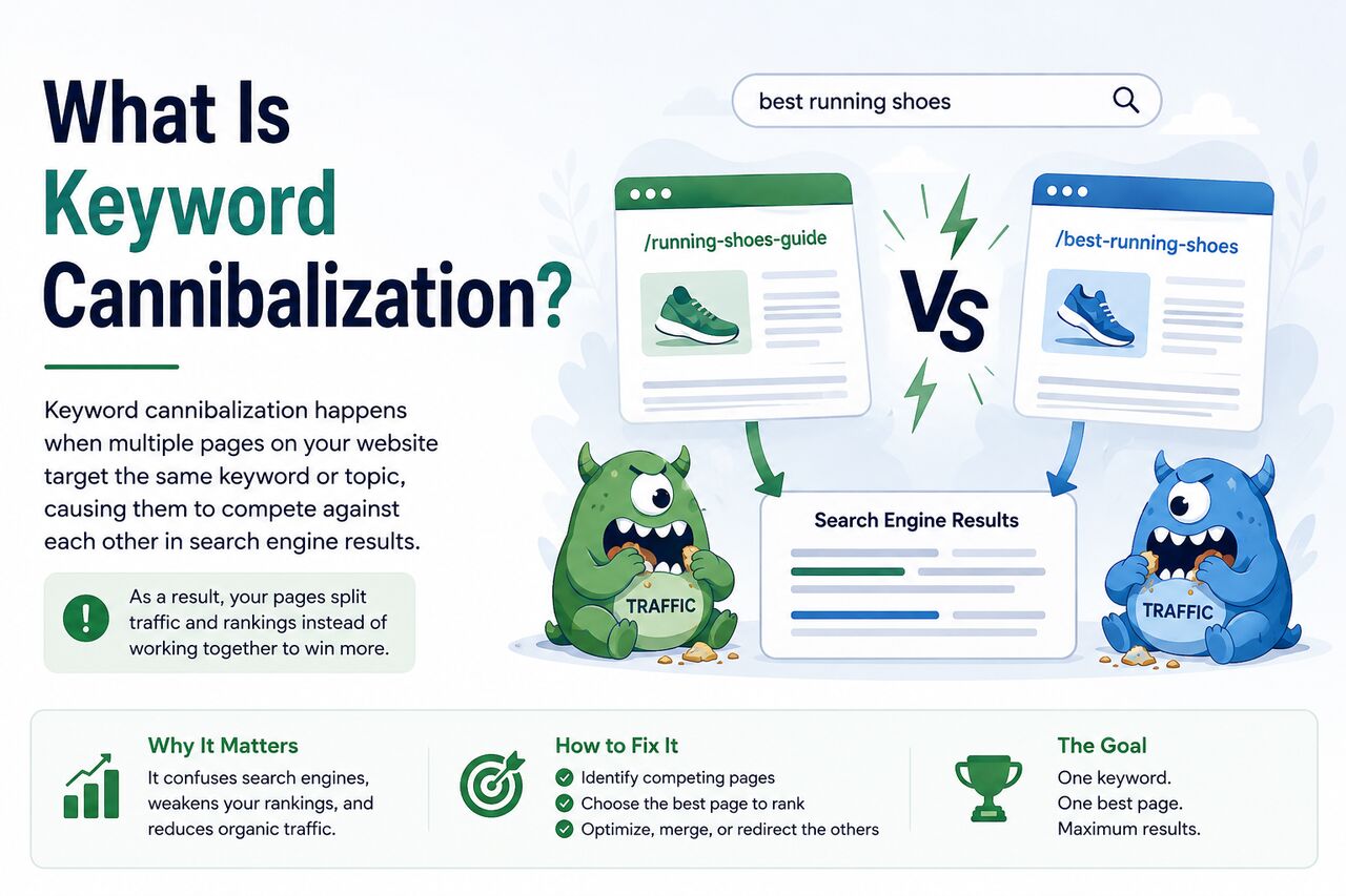 New Delhi, Marketing, What Is Keyword Cannibalization? A Complete Guide To Finding And Fixing It