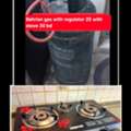BHD 30,  Bahrian Gas With Regulator Pipe Automatic Stove 30 Bd Msg 3670 8372 Wts Ap No Call