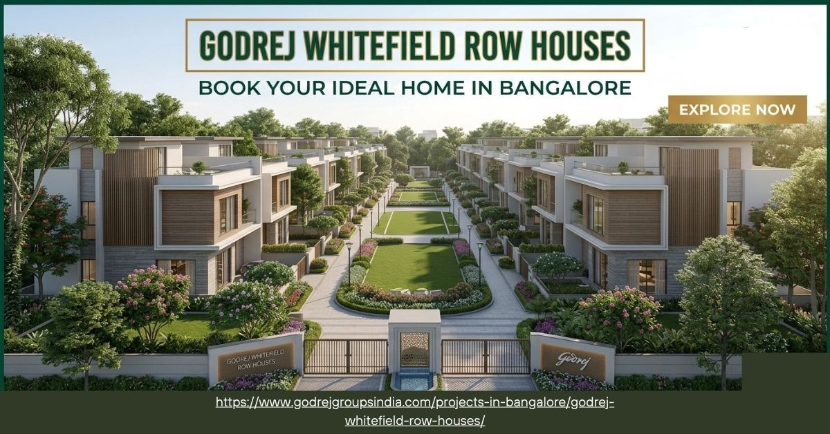 Bangalore, Apartments, Flats, Houses & Villas, Godrej Whitefield Row Houses &ndash; Book Your Ideal Home In Bangalore