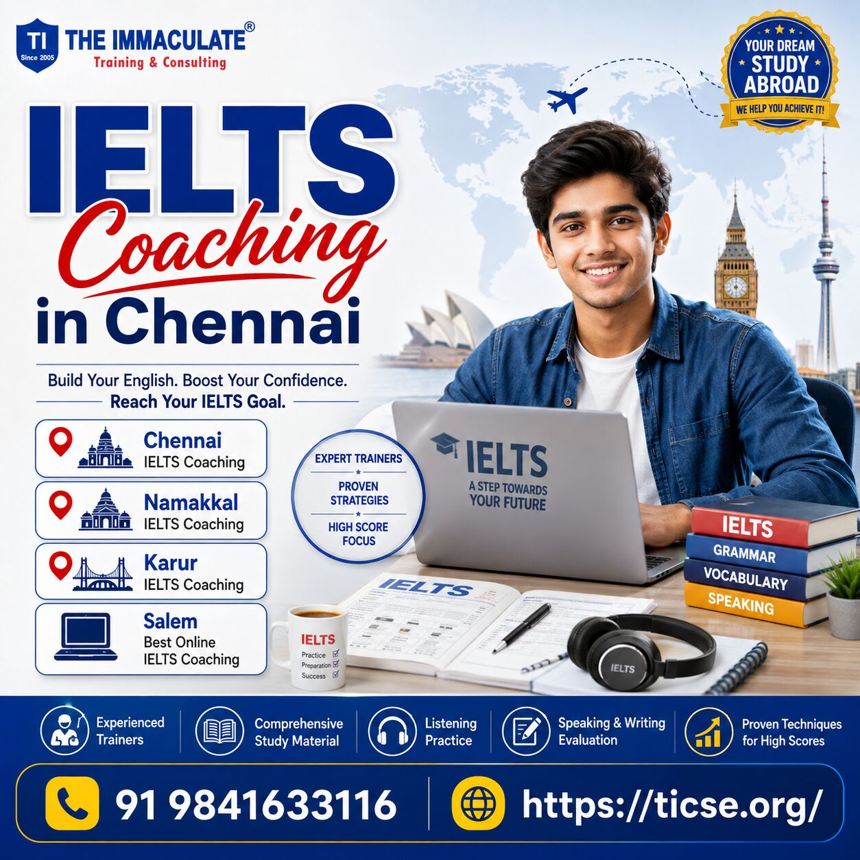 Chennai, Training, IELTS Coaching In Chennai &ndash; Professional IELTS Training