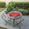 BHD 17,  @@Table With 3 Chair In Good Condition For Sale With Delivery