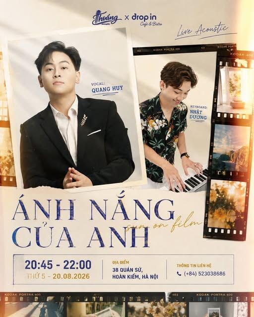 Hanoi, Food & Drink, My Sunshine-A Heartwarming Thursday Love Song Night