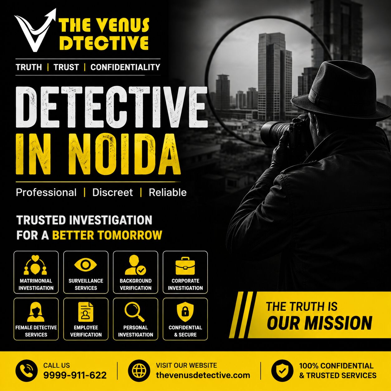 Noida, Legal, Detective In Noida | Private Detective Agency &ndash; The Venus Detective