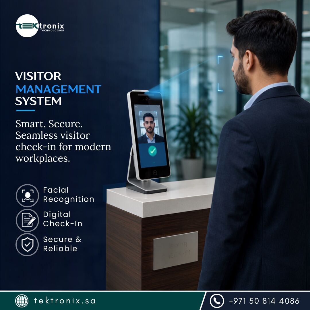 Dubai, Software Development, Next-Generation Visitor Management System For Enterprises Across Saudi Arabia Businesses