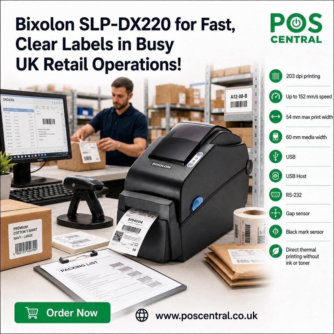 London, Computers, GBP 202,  Choose Bixolon SLP-DX220 Barcode Printer For Daily UK Dispatch Labels