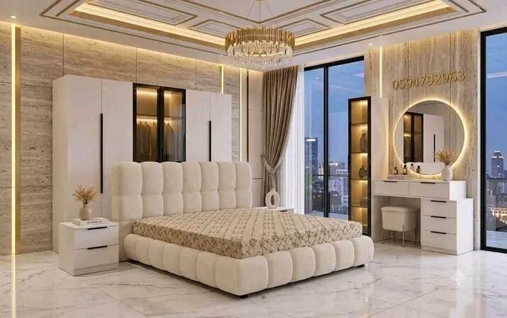 Jeddah, Furniture, SAR 1,  Luxurious Brand New Premium Quality Bedroom Furniture Sets Available