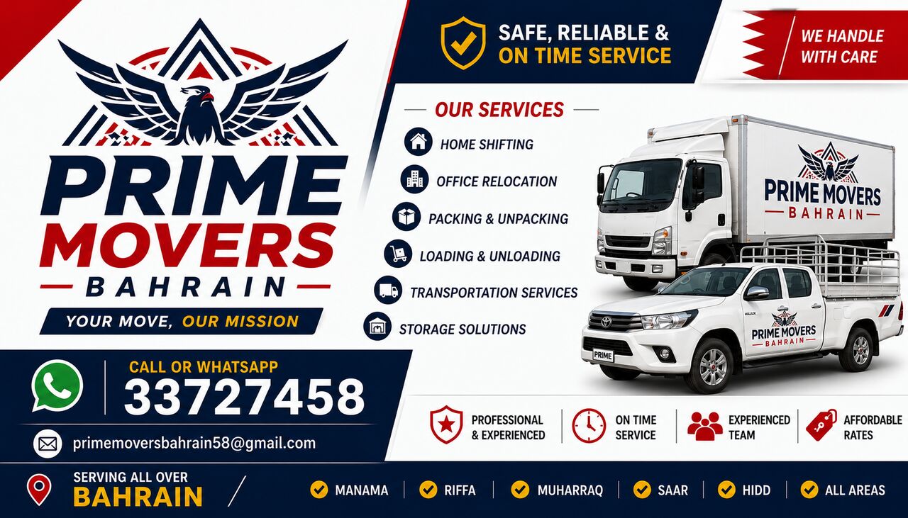 Saar, Relocation, Professional Moving & Shifting Services In Bahrain