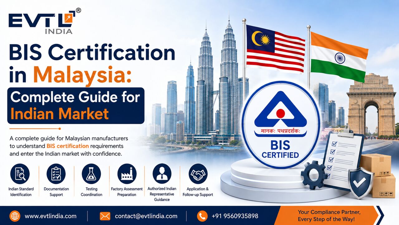 Greater Noida, Legal, BIS Certification In Malaysia: Complete Guide For Indian Market | EVTL India