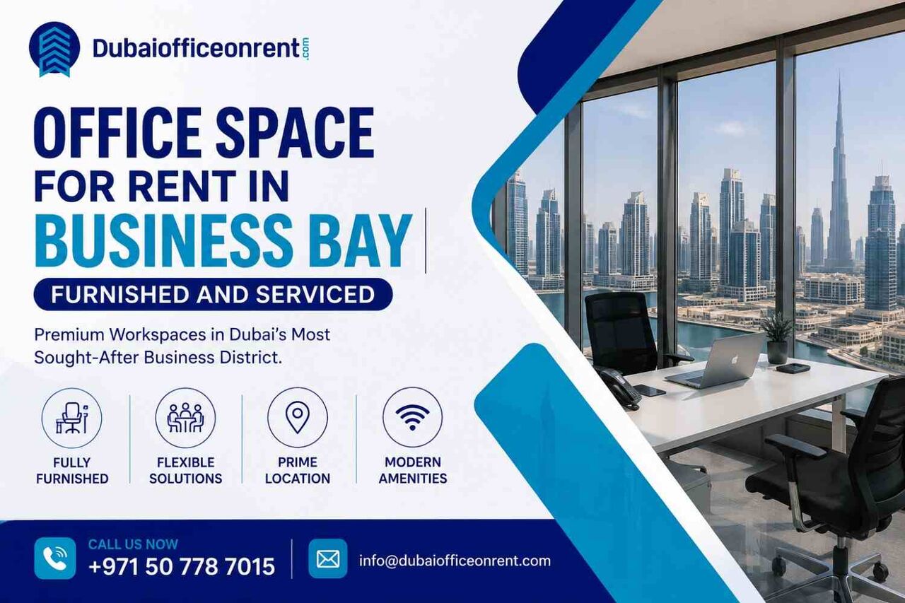 Dubai, Offices, Office Space For Rent In Business Bay | Furnished And Serviced