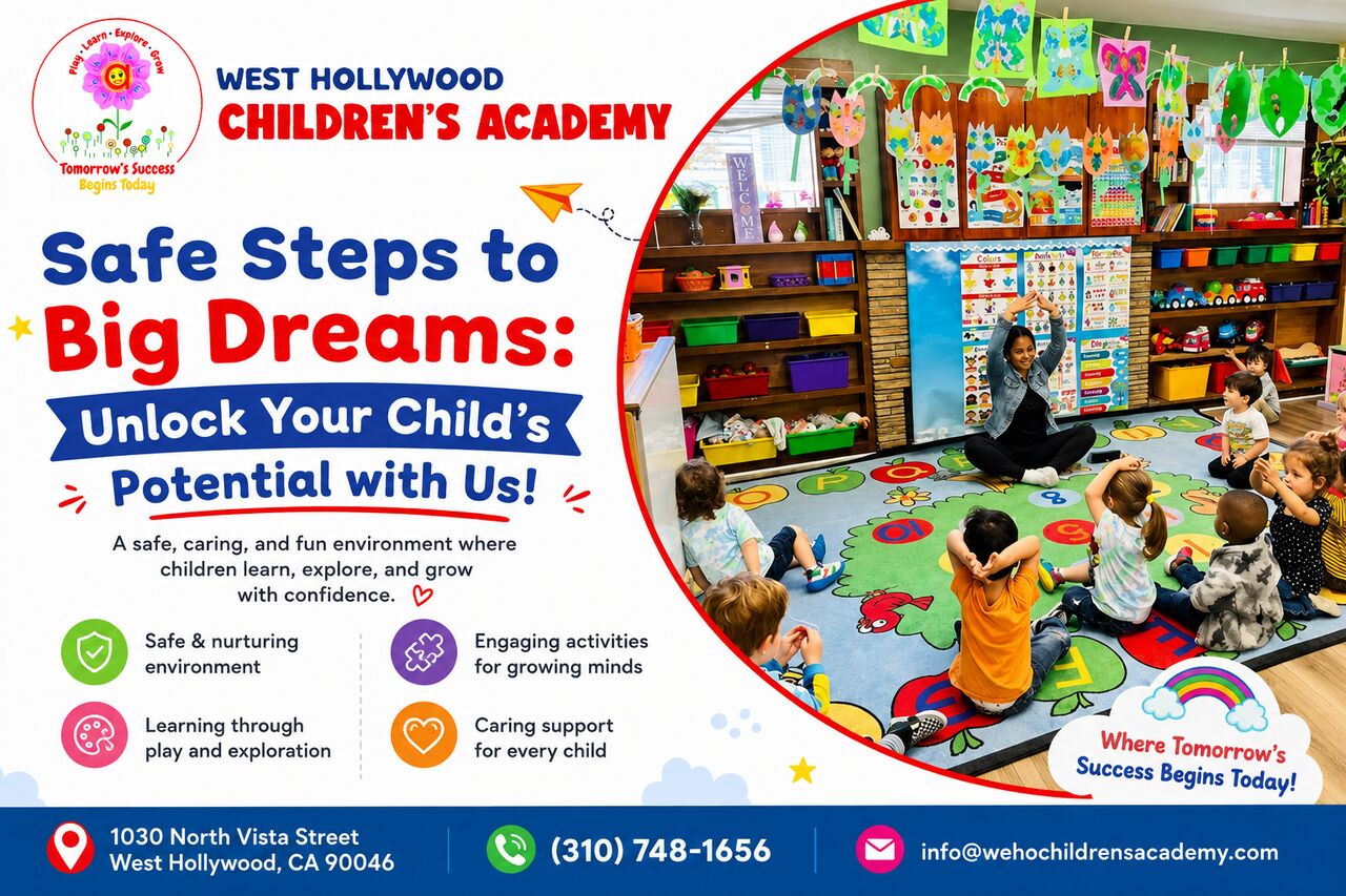 New York, Daycare, Best Preschool In West Hollywood For Early Childhood Learning