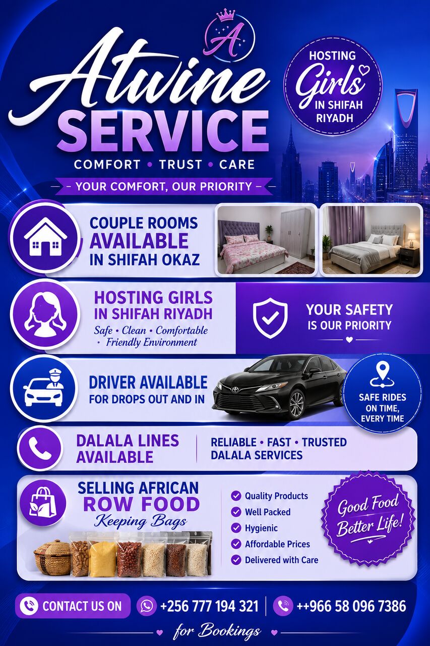 Riyadh, Job Seekers, We Have Well Trained Nannies, Maids And Caregivers At Atwine House Maids Services