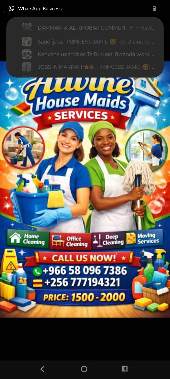 Riyadh, Job Seekers, We Have Well Trained Nannies, Maids And Caregivers At Atwine House Maids Services