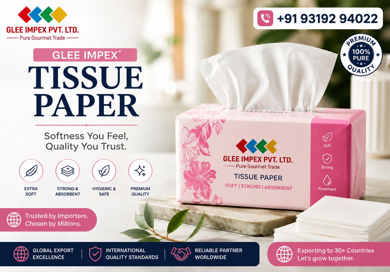 Noida, General, Global Supply Of Premium Tissue Paper From A Trusted Indian Exporter
