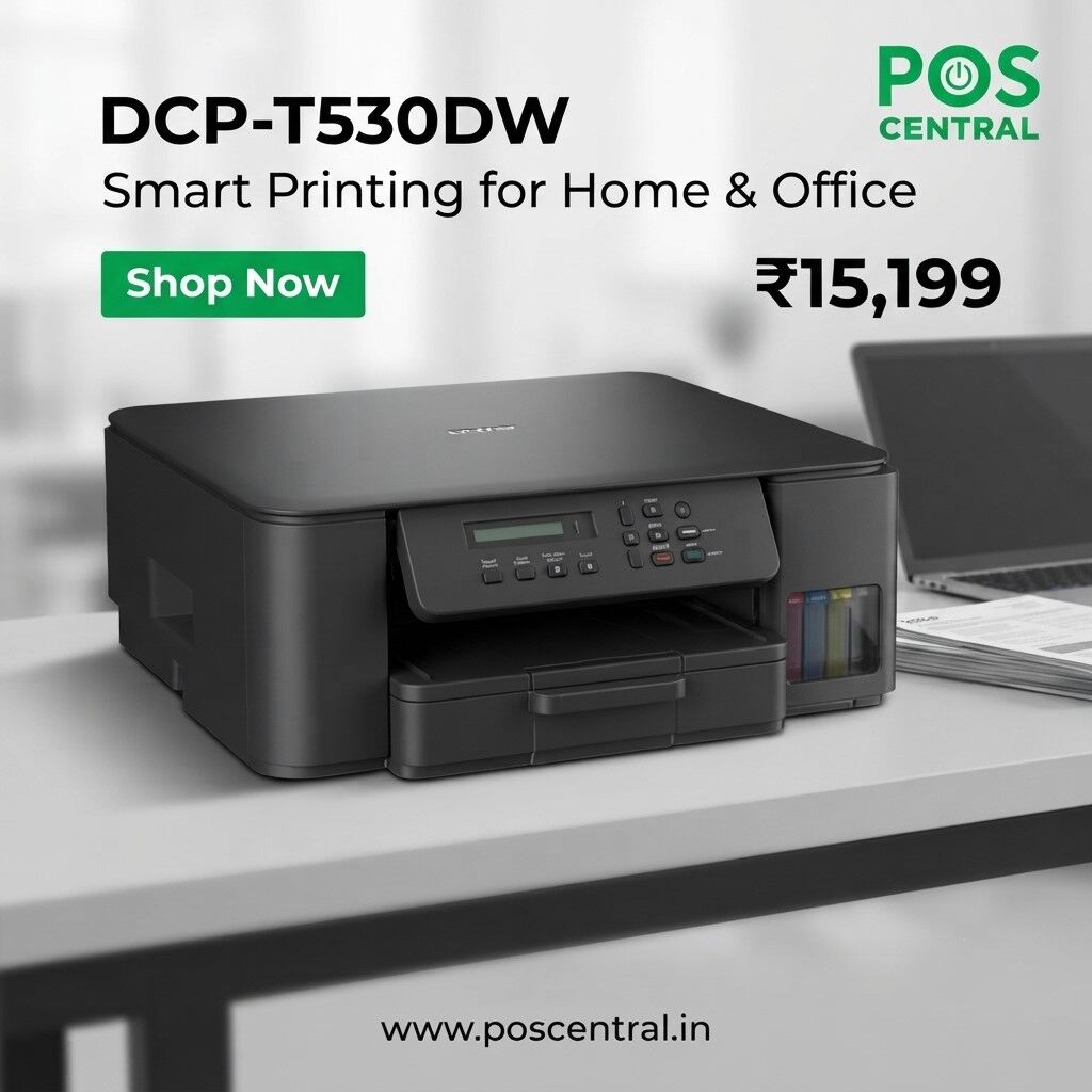 Noida, Computers, INR 15199,  Brother DCP-T530DW: Smart Ink Tank Printer For Home