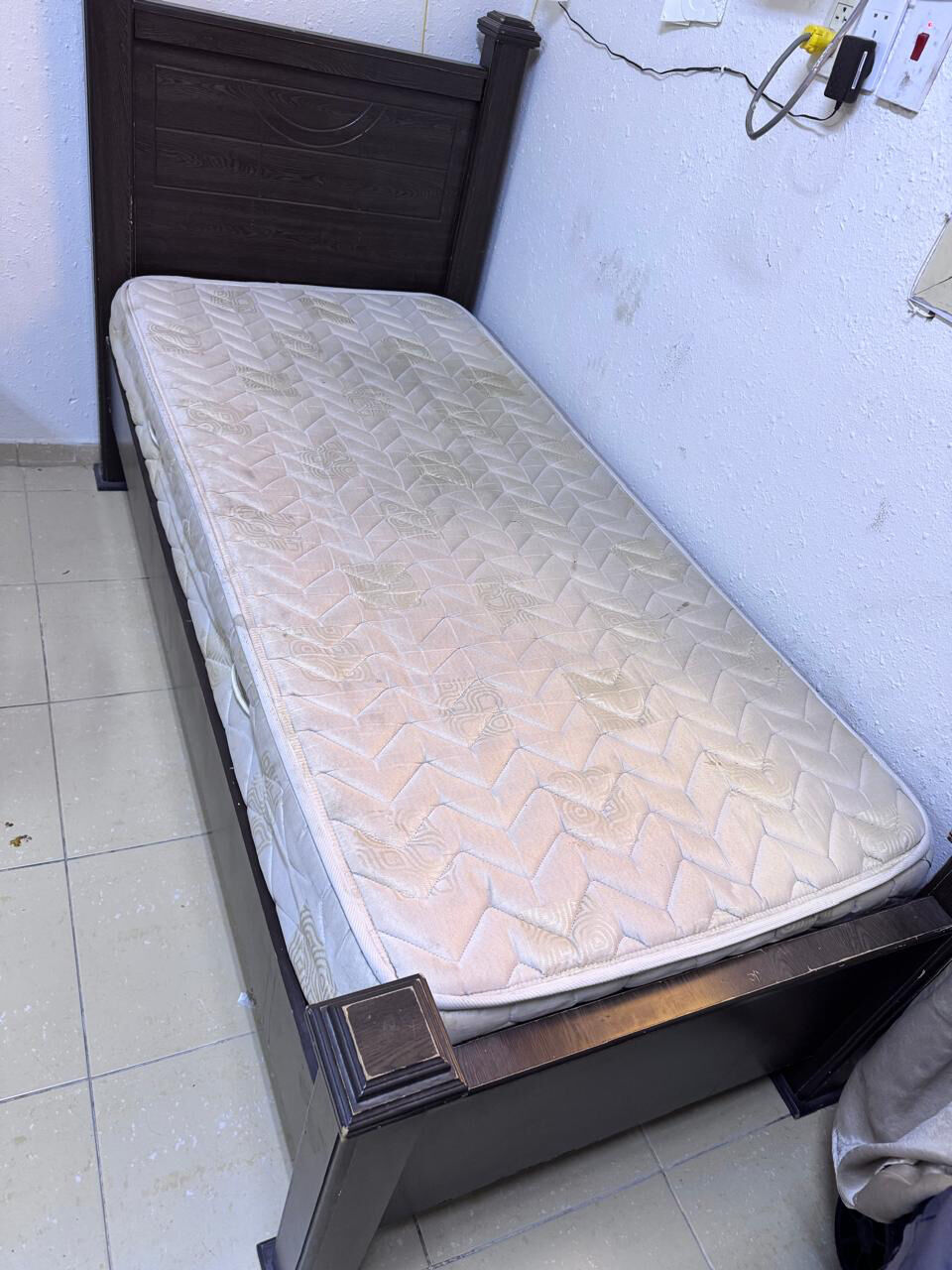 Al Thuqbah, Furniture, SAR 100,  Single Bed With Matress