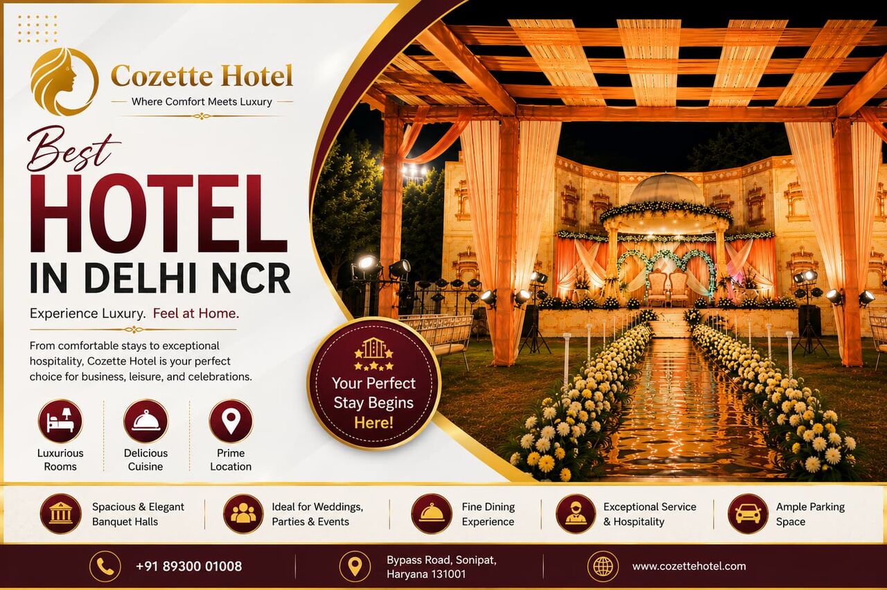 Haryana, Catering, Choose The Best Hotel In Delhi NCR For Business And Leisure